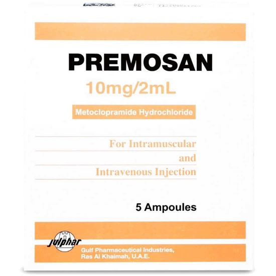 Picture of PREMOSAN 10MG INJ 3.65 SR